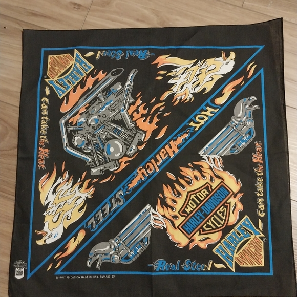Harley Davidson women's tshirt size Large plus bandana - Picture 6 of 6